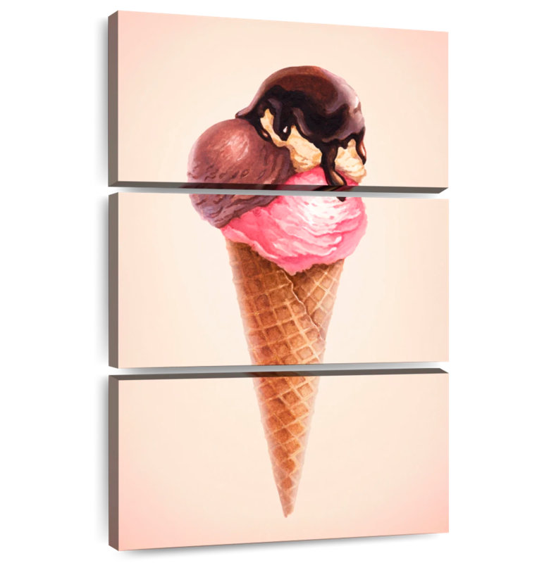 Yarlin Sweet Ice Cream Cone, 74" H x 48" W