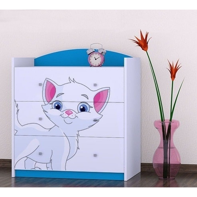Norfleet Kids 3 - Drawer Chest, Blue