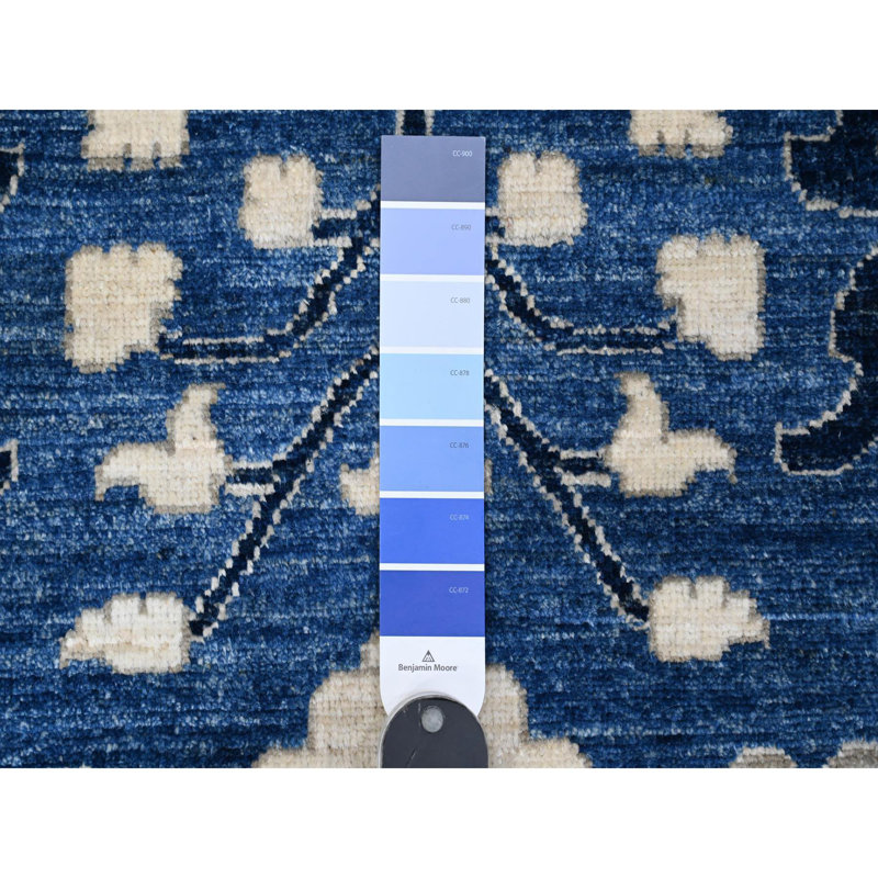 Tapis surdimensionné en laine noué à la main 11 pi 10 po x 14 pi 5 po Peshawar FA82946E01CD48659CE0EFD7A37EA470
