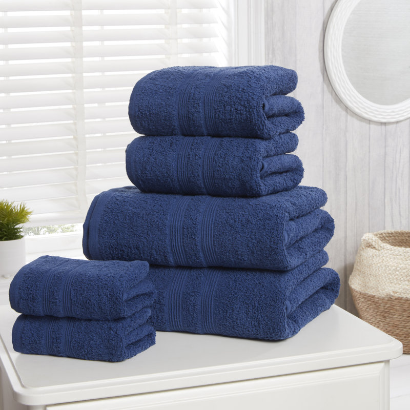 Gyzelle 100% Cotton Midweight Mulit-Size Set, Midnight Blue