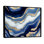 «Vibrant Blue and Gold Flow III», impression sur toile