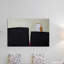 «Owl on Black and Magenta», peinture sur toile tendue-72656036-72656037-72656038