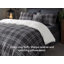 Ashwin Polyester Chequered Duvet Cover Set with Pillowcases-679092766-679092765