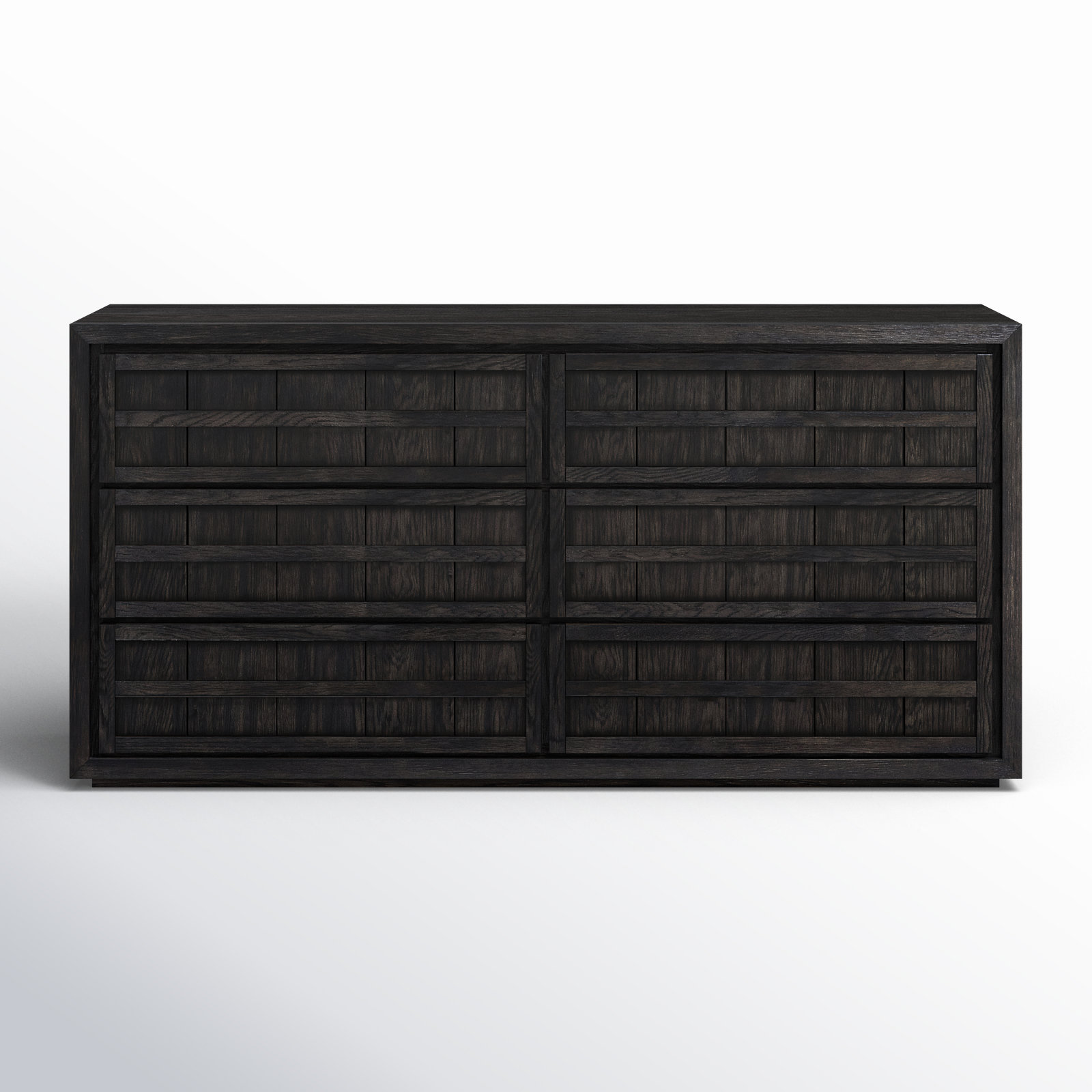 Scotty 6 - Drawer Double Dresser, Charcoal
