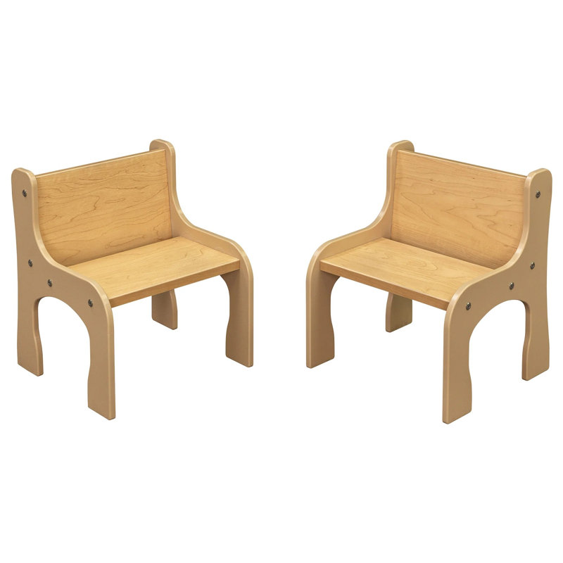 Chaise de classe standard, Érable, Non, 8"