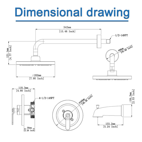 Dimensions du produit