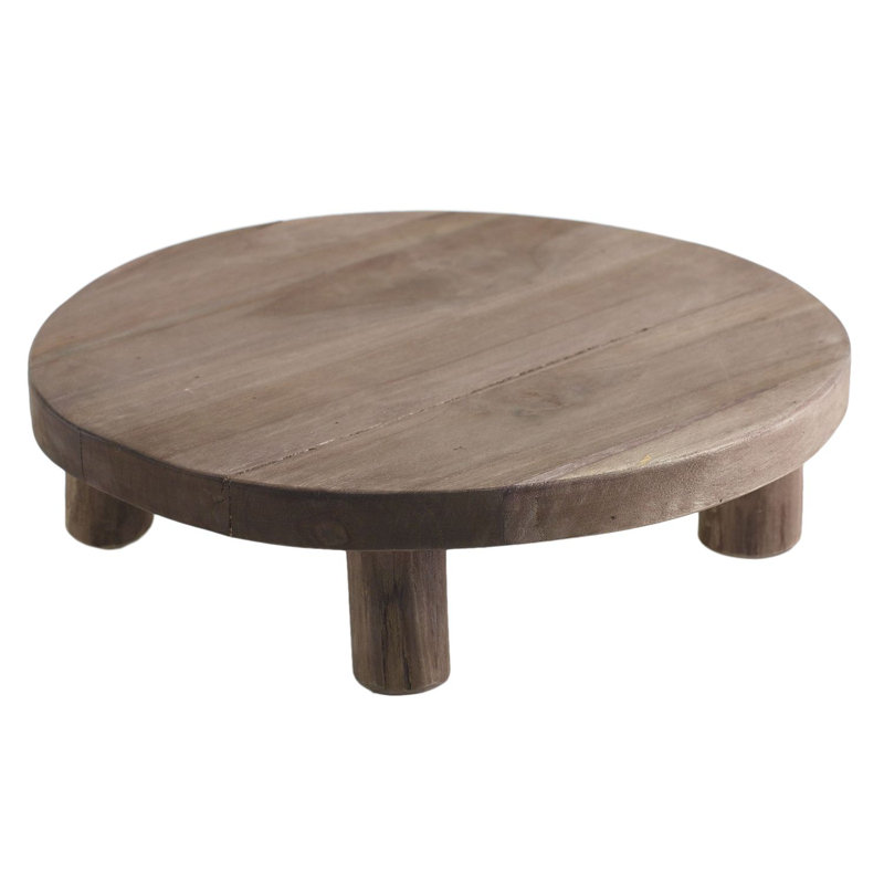 Tamima Plant Stand 1 Tier, 3.75" H x 12" W x 12" D