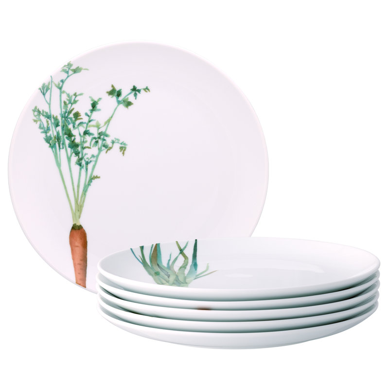 Ensemble de 6 assiettes à salade Noritake Kyoka Shunsai, 9,5 po