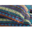  Ensemble de courtepointe réversible en microfibre bleue 3 pièces-1799801540