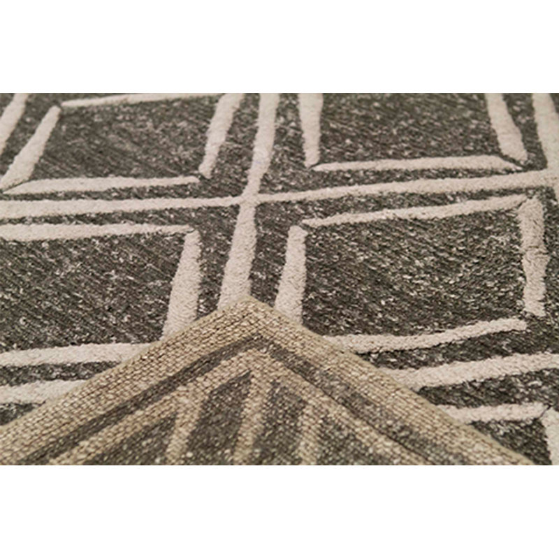 Cotton Geometric Area Rug