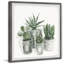 Ceramic Gray Pots by Parvez Taj - Single Picture Frame Painting-1973479981