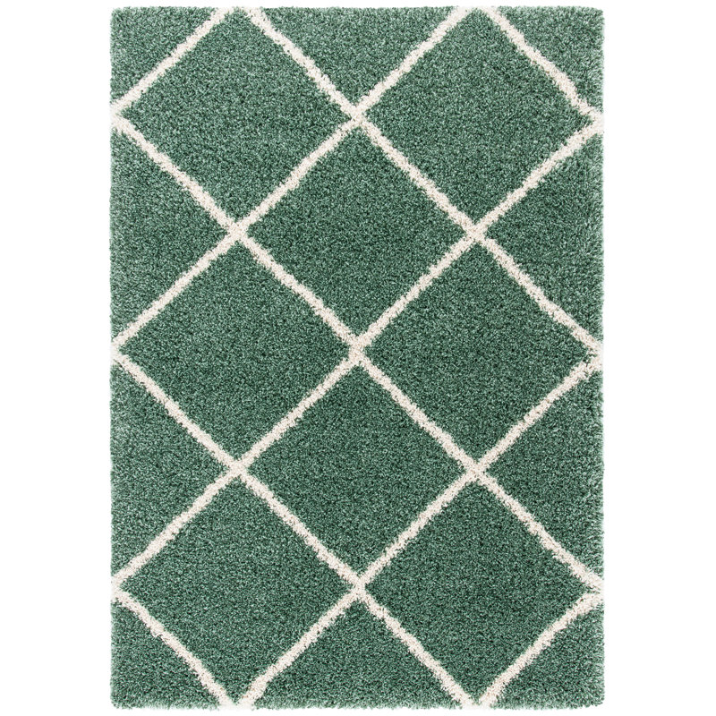 Striped Area Rug, Rectangle 61 x 91cm