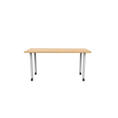 JURNI Multi-Purpose Table With Post Leg And Casters