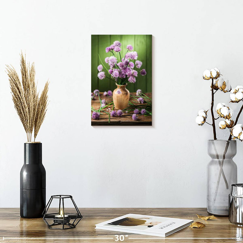 Harnek Blossoming Chives, 12" H x 8" W
