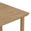 Table de salle à manger et chaises avec banc, ensemble de salle à manger en bois rustique, ensemble de 6-1736895984-1736895999