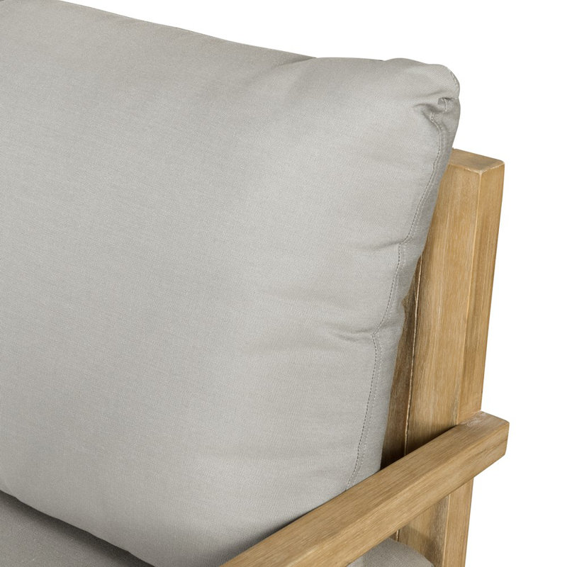 Amaya Outdoor Sofa, Lorel Ivory, Ashen Acacia