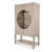Manhattan Valley - Curio with Touch Lighting - Dusty Rose Finish-126536905