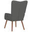  Fauteuil relaxant gris foncé-436682780