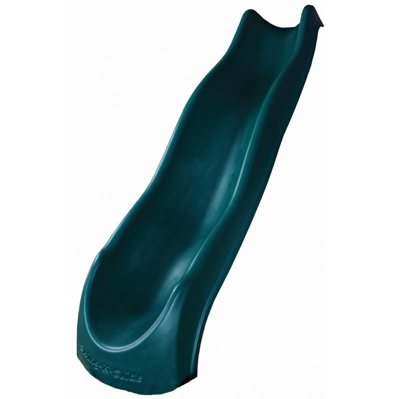 Cool Wave Slide for 5' Deck, Green, Green