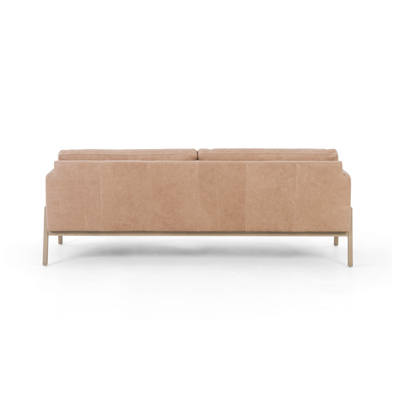 Diana Sofa, Palermo Nude Genuine Leather, Beige