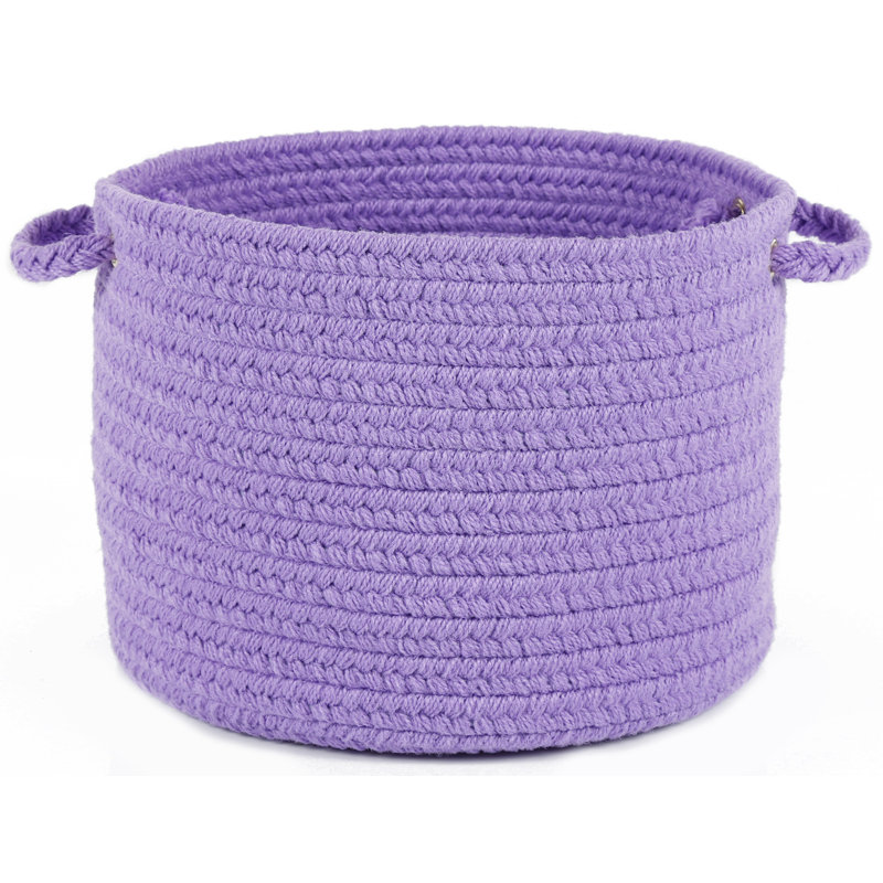 Panier Misha, H 8 po x l 10 po x P 10 po, Violet