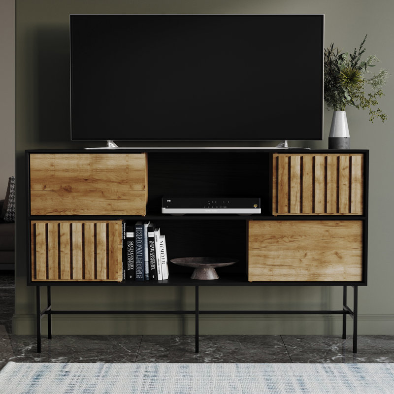 Console média Oakridge, Chêne clair