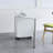 Withamsville Stainless Steel Writing Desk
