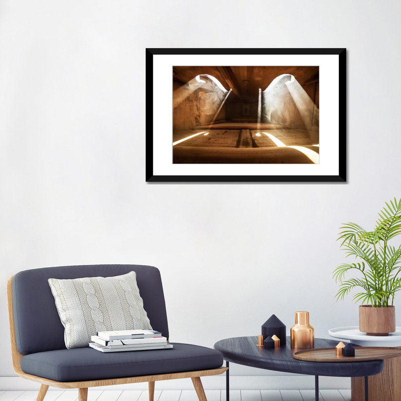 « inside violin i », impression sur toile, Papier d'art encadré noir, H 24 po x l 32 po x P 1 po