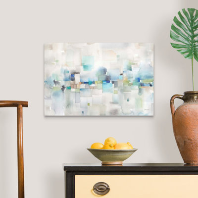 "Cityscape abstract" par Cynthia Coulter, reproduction d’art sur toile