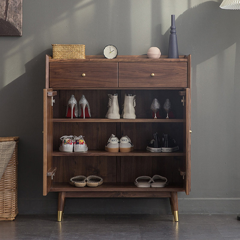 Retro Luxury Storage Shoe Cabinet