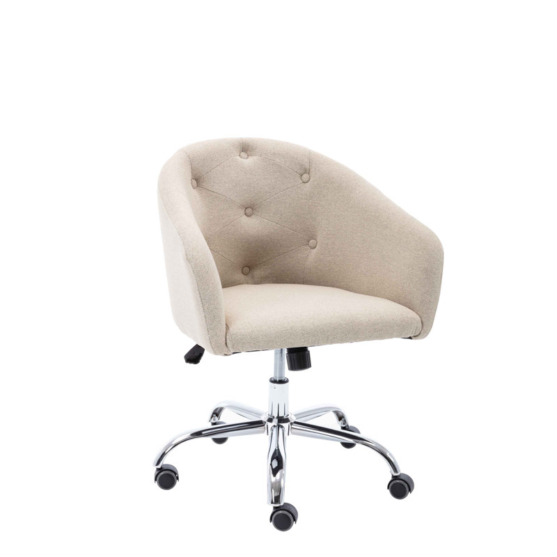 Chaise de travail Fem, Beige