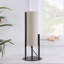 Lampe de table en métal 22 po H 22 po