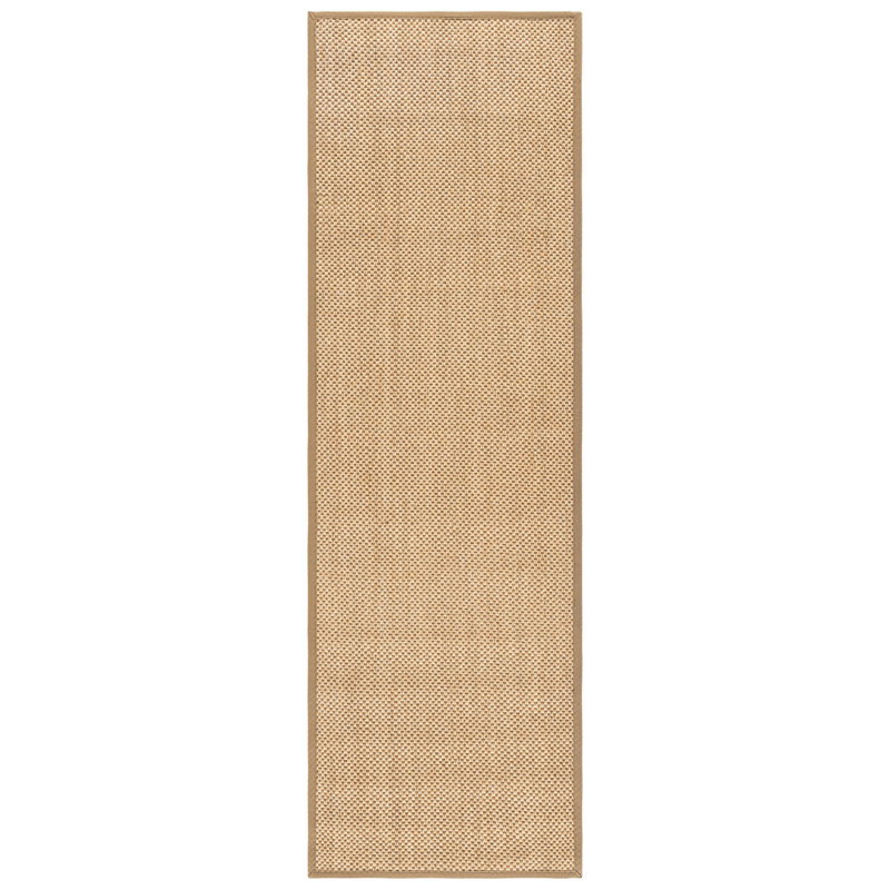 Tapis en fibre de sisal Benevides, Tapis de couloir 2 pi 6 po x 8 pi