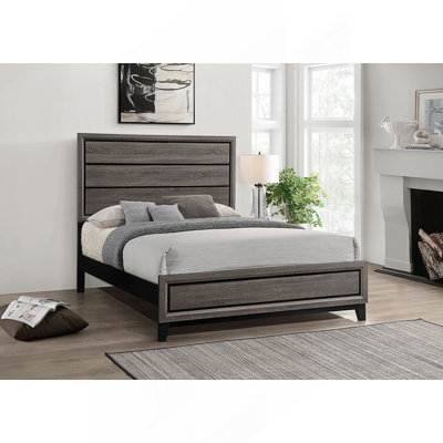 Rustic Queen Panel Bed