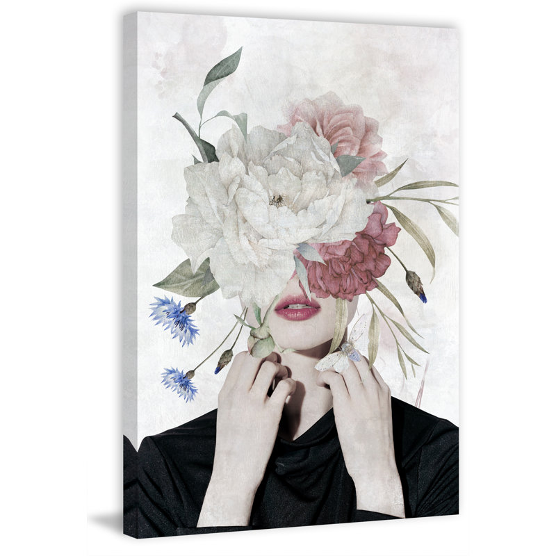 «I Decide My Vibe», reproduction sur toile tendue, H 36 po x l 24 po x P 1,5 po