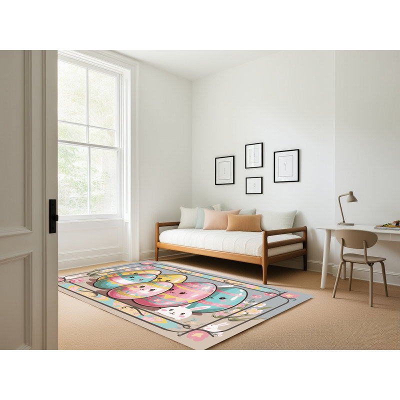 Tapis de vacances de Pâques The Holiday Aisle®, Rectangulaire 2 pi x 3 pi