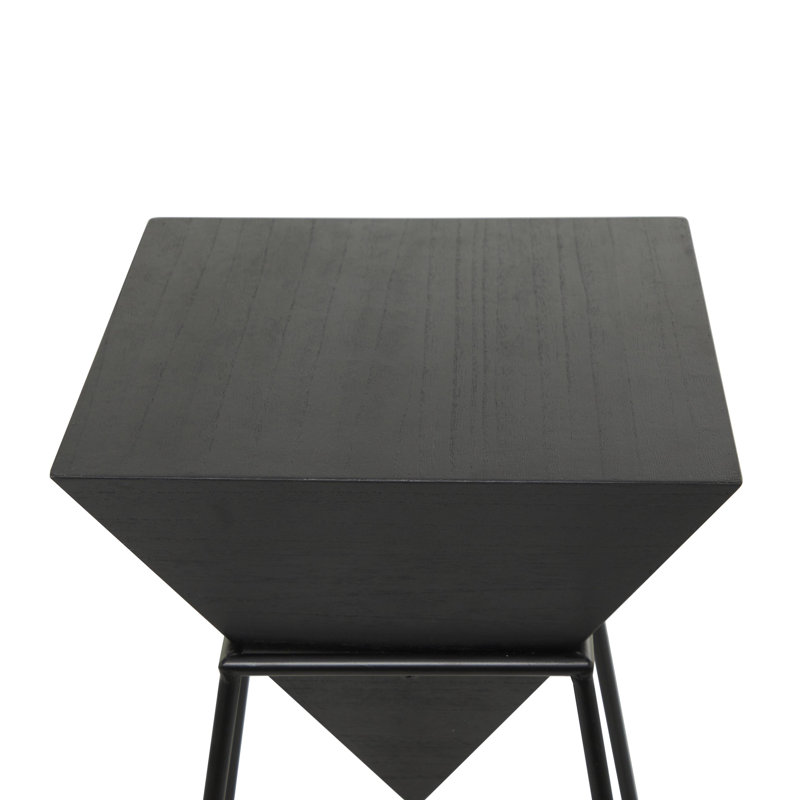 Table d'appoint Azier, Noir