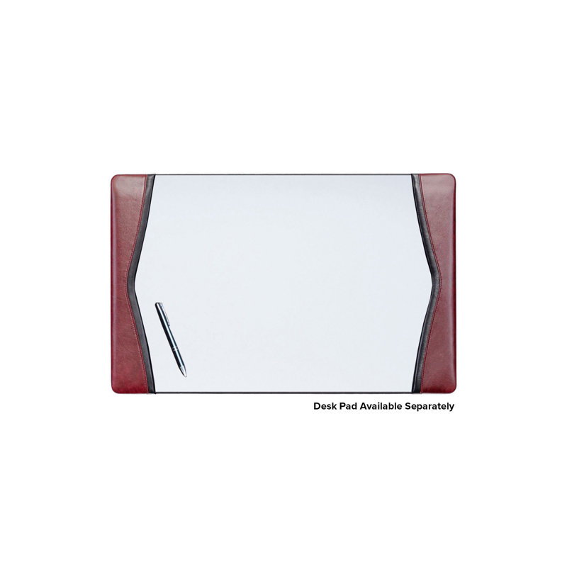 Tapis de bureau en papier blotter minuit Baver, Blanc colombe