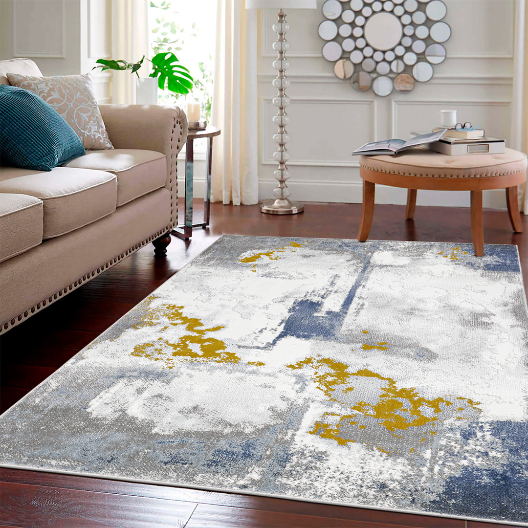 Abstract Indoor Rug 17 Stories