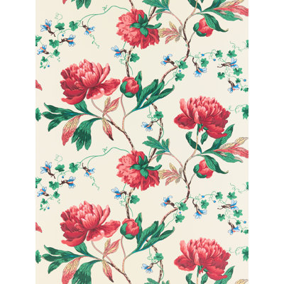 The MET x The House of Scalamandre Isadora Wallcovering