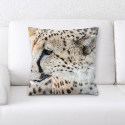 Worthen Cheetah Throw Pillow