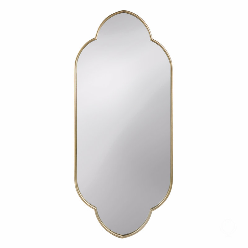 Wall Mirror With Notched Edges