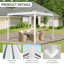 10 pi. L 10 pi. Pergola en aluminium-96905757