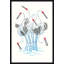 Dancing Cranes IV Painting by David Erickson-74332724-74332725