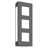 Powder-coated anthracite is out of stock selected