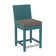 Tabouret de comptoir tissé