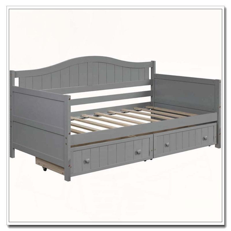 Aprilia Twin Daybed, White , Drawer Included