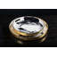 Bianco Nero Round Serving Tray Small-1235021568