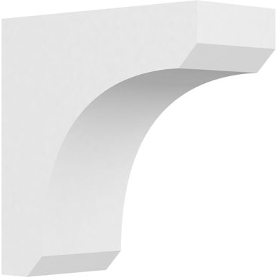 3"W x 8"D x 8"H Standard Legacy Architectural Grade PVC Corbel