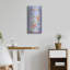 Art mural en métal luxueux «Garden of St vitra 1» par Melissa Wang, 12 po x 24 po-606844192